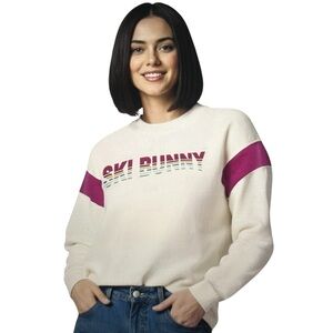 WILDFOX SKI BUNNY athleisure cabin cozy sweatshirt